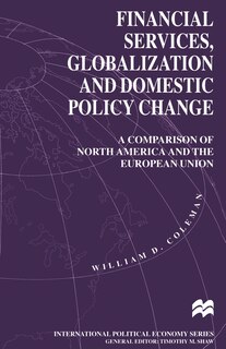 Couverture_Financial Services, Globalization And Domestic Policy Change