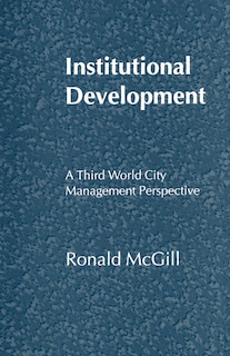 Couverture_Institutional Development