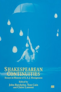 Front cover_Shakespearean Continuities