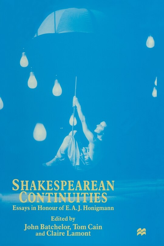 Front cover_Shakespearean Continuities