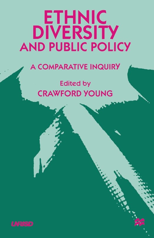 Front cover_Ethnic Diversity And Public Policy