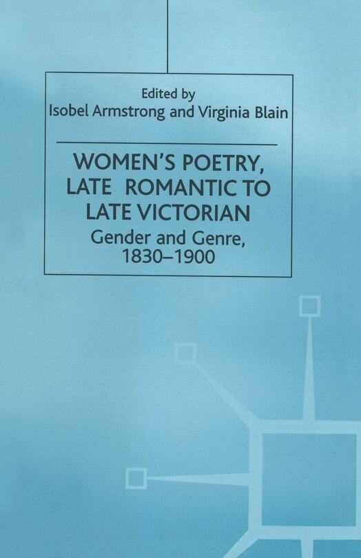Front cover_Women's Poetry, Late Romantic To Late Victorian