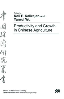 Couverture_Productivity And Growth In Chinese Agriculture