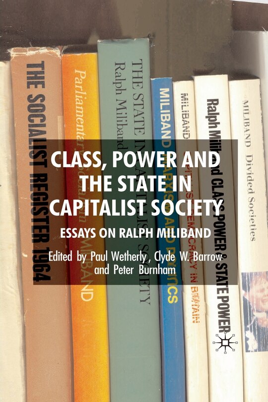 Front cover_Class, Power And The State In Capitalist Society