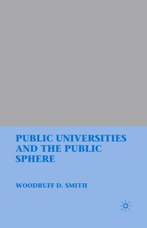 Front cover_Public Universities And The Public Sphere