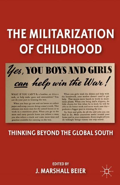 Couverture_The Militarization Of Childhood
