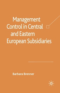 Couverture_Management Control In Central And Eastern European Subsidiaries