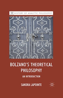 Front cover_Bolzano's Theoretical Philosophy