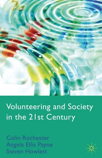 Couverture_Volunteering And Society In The 21st Century