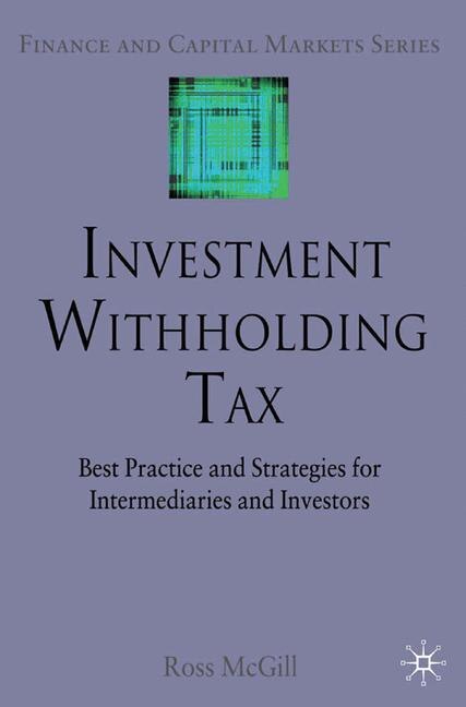 Front cover_Investment Withholding Tax