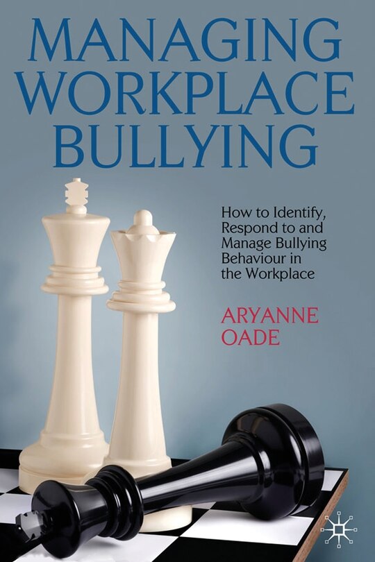 Couverture_Managing Workplace Bullying