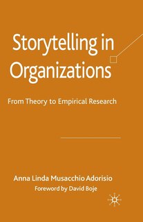 Couverture_Storytelling In Organizations