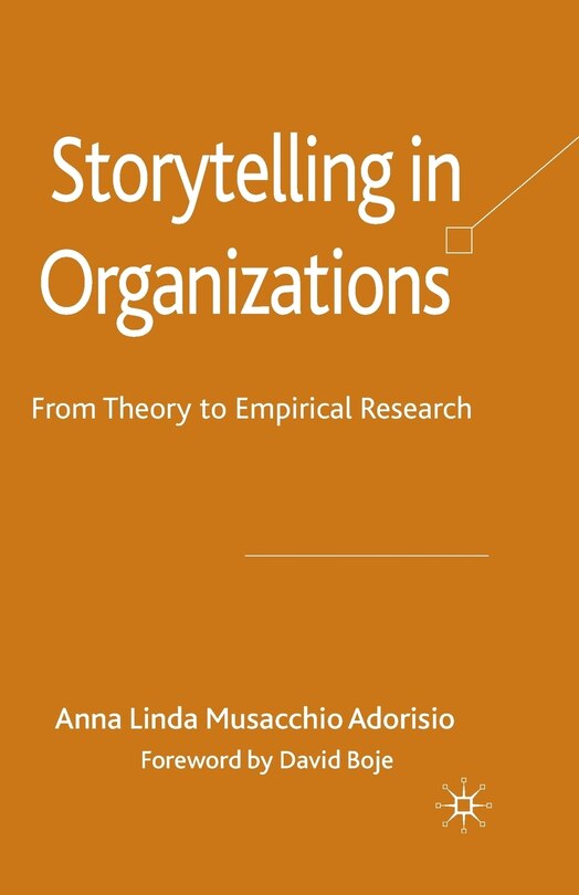 Couverture_Storytelling In Organizations