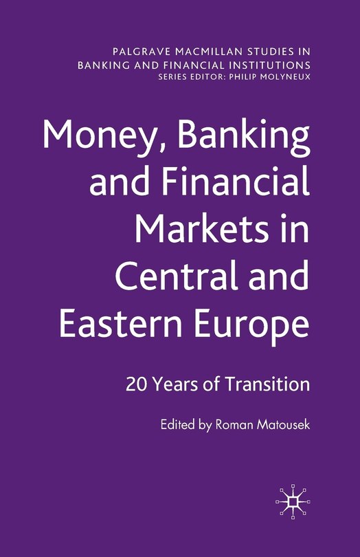 Front cover_Money, Banking And Financial Markets In Central And Eastern Europe