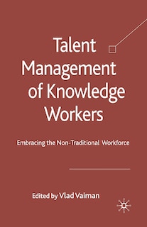 Front cover_Talent Management Of Knowledge Workers
