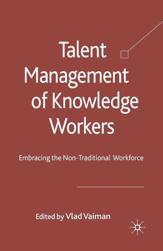 Front cover_Talent Management Of Knowledge Workers