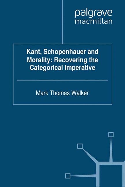 Front cover_Kant, Schopenhauer And Morality