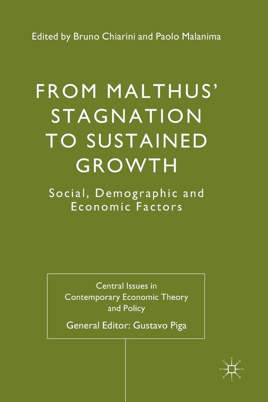 Couverture_From Malthus' Stagnation To Sustained Growth