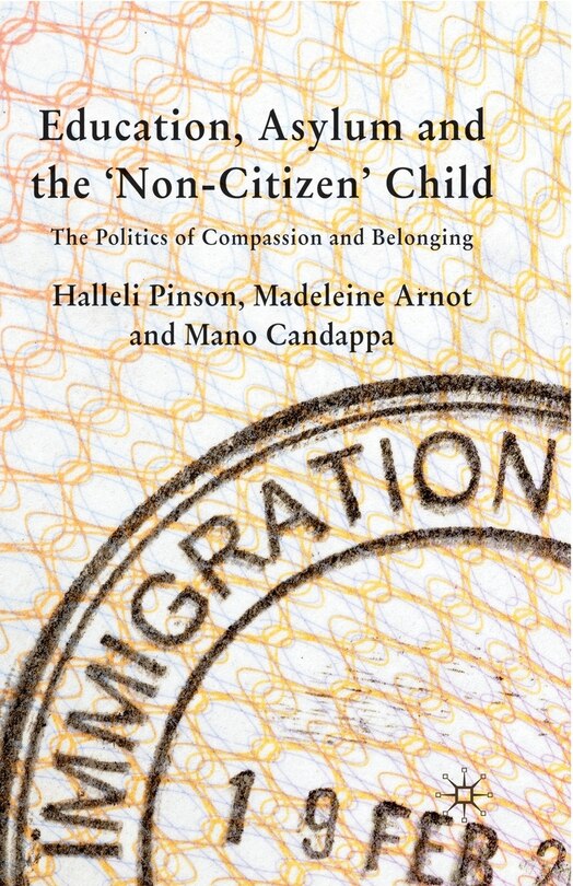 Couverture_Education, Asylum And The 'non-citizen' Child