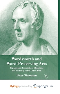 Front cover_Wordsworth and Word-Preserving Arts
