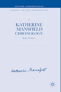 Couverture_A Katherine Mansfield Chronology