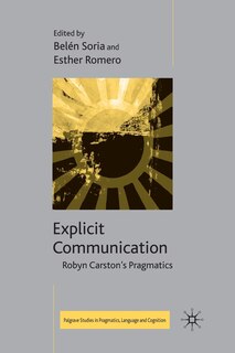 Front cover_Explicit Communication