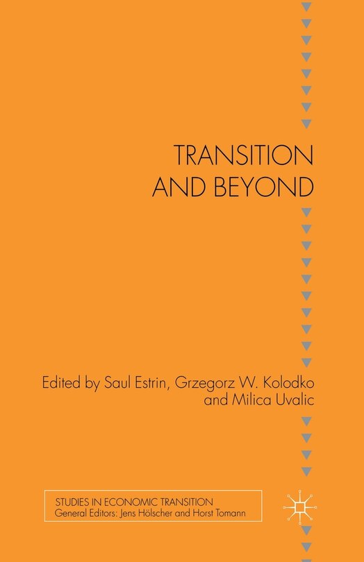 Couverture_Transition And Beyond