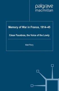 Couverture_Memory Of War In France, 1914-45