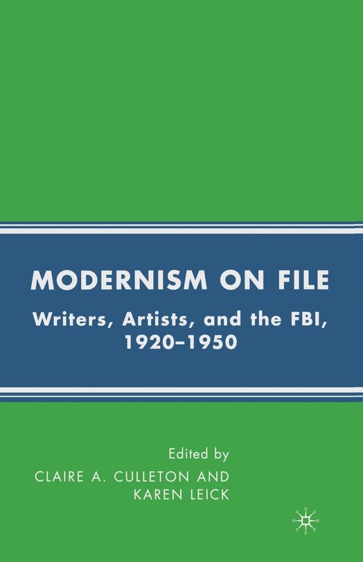 Front cover_Modernism On File