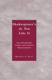 Front cover_Shakespeare's As You Like It
