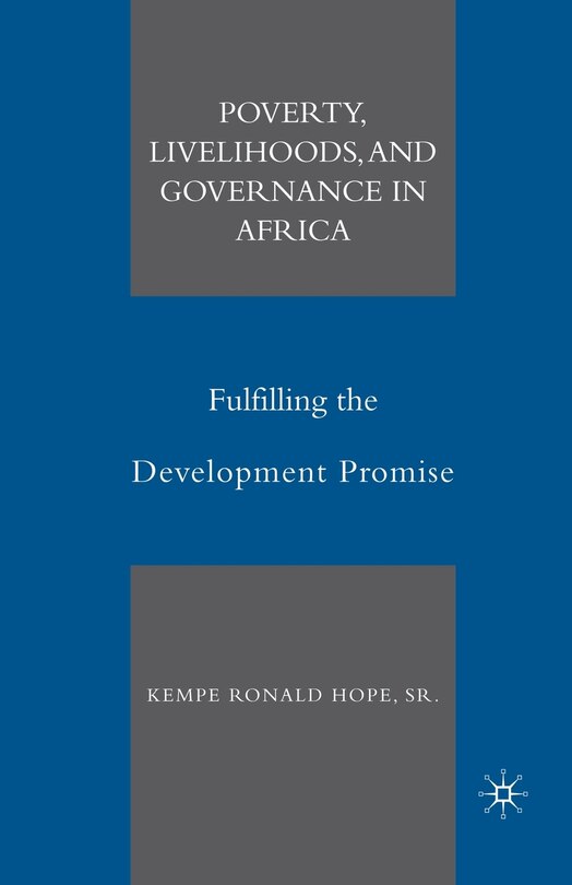 Couverture_Poverty, Livelihoods, And Governance In Africa