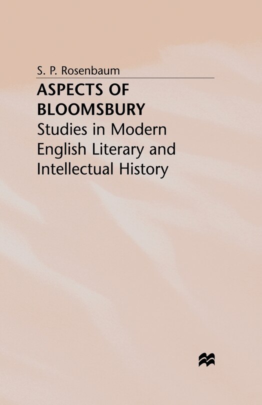 Front cover_Aspects Of Bloomsbury