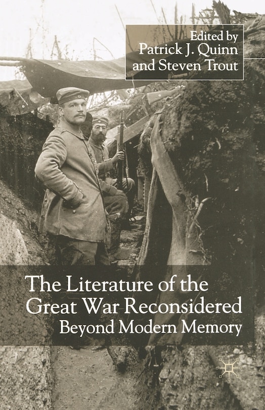 Front cover_The Literature Of The Great War Reconsidered