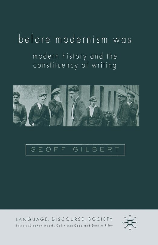 Couverture_Before Modernism Was