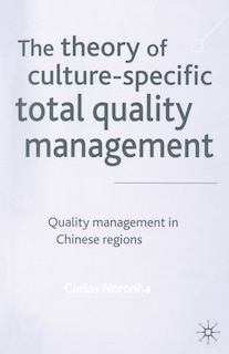 Couverture_The Theory Of Culture-specific Total Quality Management