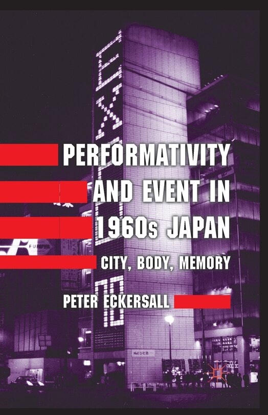 Front cover_Performativity And Event In 1960s Japan