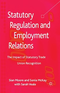 Couverture_Statutory Regulation And Employment Relations