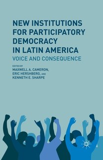 Front cover_New Institutions For Participatory Democracy In Latin America