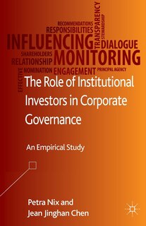 Front cover_The Role Of Institutional Investors In Corporate Governance