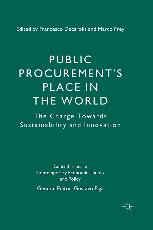 Front cover_Public Procurement's Place In The World