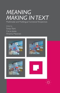 Front cover_Meaning Making In Text