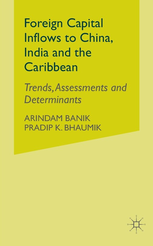 Couverture_Foreign Capital Inflows To China, India And The Caribbean