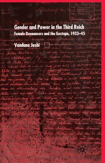 Couverture_Gender And Power In The Third Reich