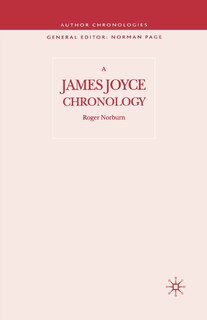 Front cover_A James Joyce Chronology