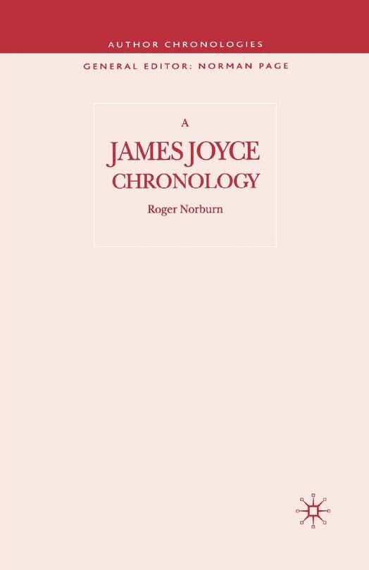 Front cover_A James Joyce Chronology
