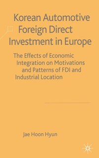 Front cover_Korean Automotive Foreign Direct Investment In Europe