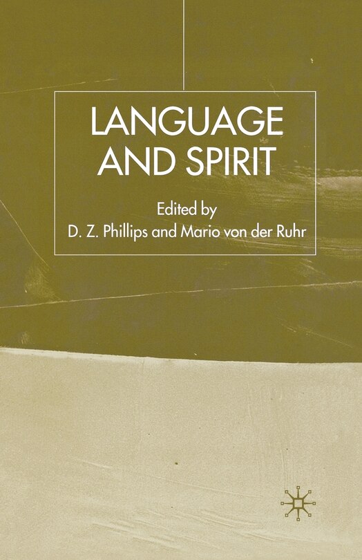 Couverture_Language And Spirit