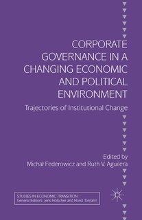 Front cover_Corporate Governance In A Changing Economic And Political Environment