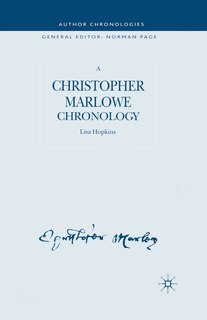 Front cover_A Christopher Marlowe Chronology