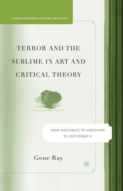 Front cover_Terror And The Sublime In Art And Critical Theory